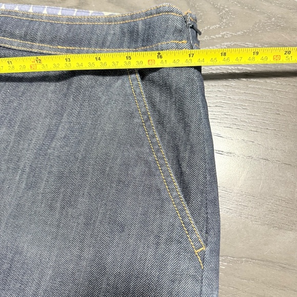 Boden Women's Dark Denim Jean Skirt Size 10 R - Picture 3 of 7